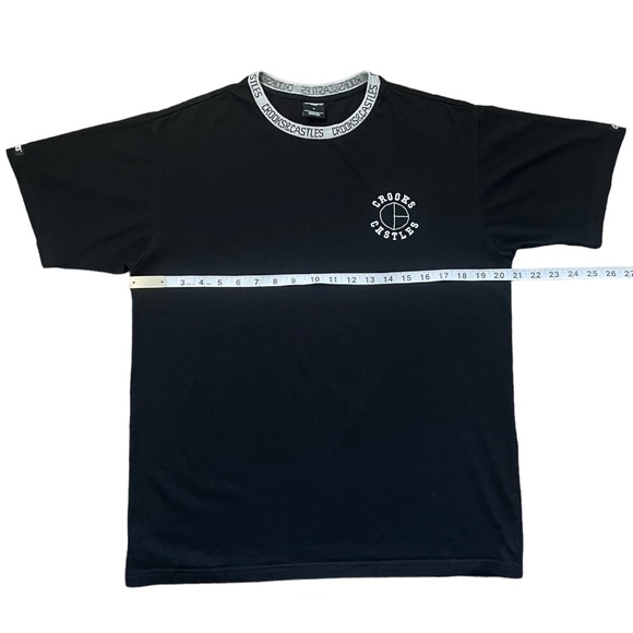 Crooks & Caster Embroidered Tee Shirt (M) - Picture 4 of 6